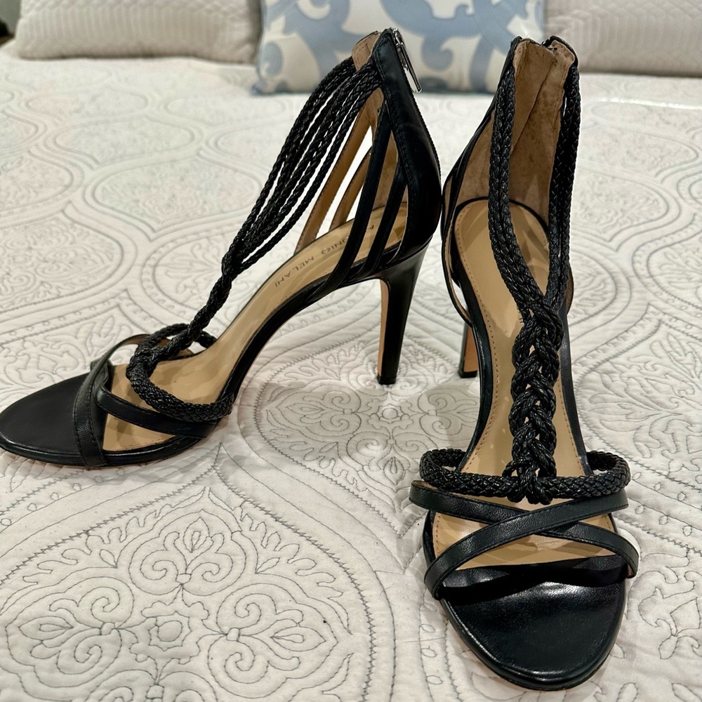 Antonio Melani Braided Heels 👠